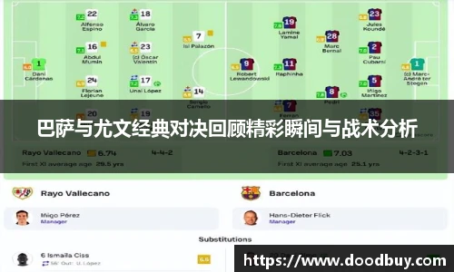 巴萨与尤文经典对决回顾精彩瞬间与战术分析